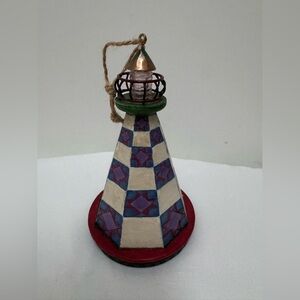 Vintage Heartwood Creek Colorful Lighthouse Decor